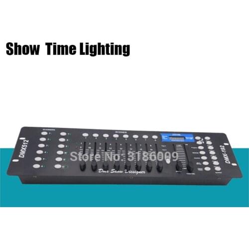 192 DMX Console Stage Lighting Controller 192 Channels DMX-512 Moving Head Led Par Controller For Mini Moving Head