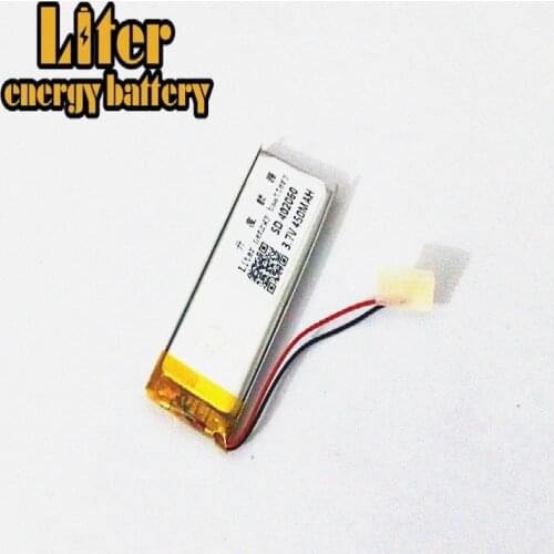 3.7V 450mAh 402060 382060 Lithium Polymer Li-Po li ion Rechargeable Battery cells For Mp3 MP4 MP5