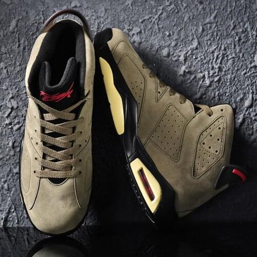 2021 Women And Men Boots Brand Leather Sneakers Men Outdoor Male Hiking Boots Lace-up Retro British Style Cushion Couple Shoes