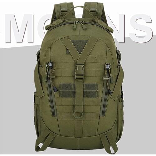 Men Military Tactical Reflective Backpack Outdoor Travel Pack Molle 3P Climbing Rucksack Sport Bag Camping Hiking Knapsack