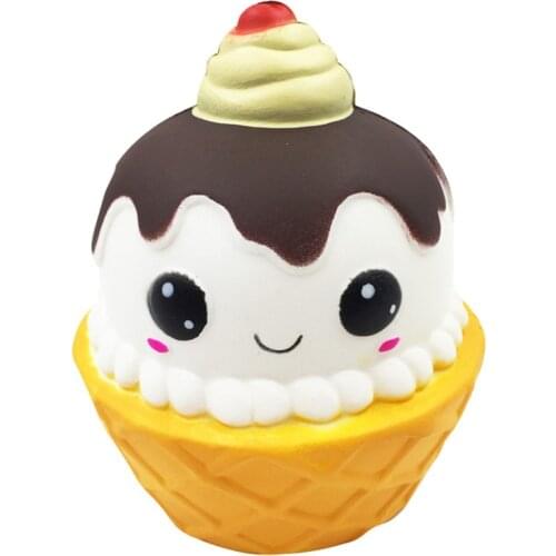 New Wholesale Squishy Cake Jumbo Kawaii Squeeze Stress Toys Slow Rising Stress Relief Squeeze Toys for Baby Kids Funny