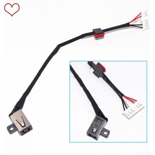 New DC Power Jack Cable Charging Connector Port Wire Cord For Dell Inspiron 15-3567 3567 3458 3459 3468 5758 P63F 0FWGMM