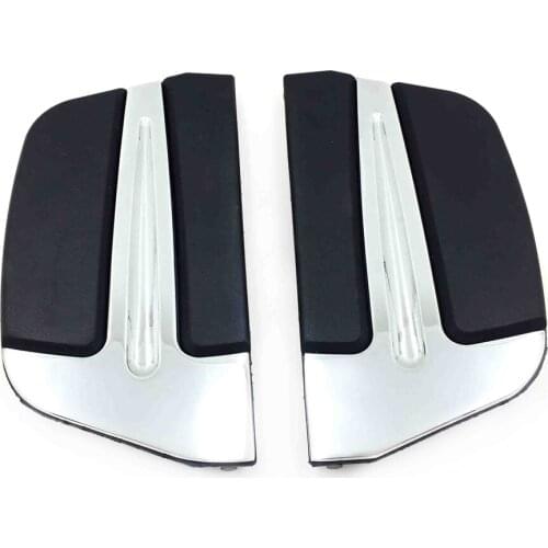 Aftermarket Free Shipping Motorcycle Parts Chrome Slipstream Passenger Footboard For Harley Street Bob FXDB/Road Glide FLTRX