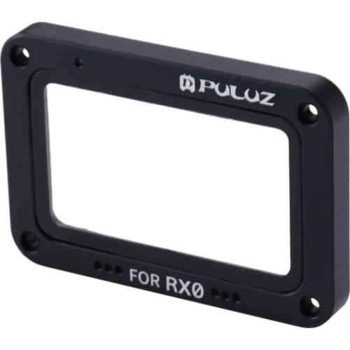 PULUZ For Sony RX0 Aluminum Alloy Frame + Tempered Glass Lens Protector with Screws and Screwdrivers For Sony RX0 Accessories