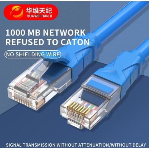 15m 49ft twisted pair wire RJ45 Ethernet Network LAN Cable Cat 6 Channel UTP 4Pairs 26AWG Patch Cable Router Interesting