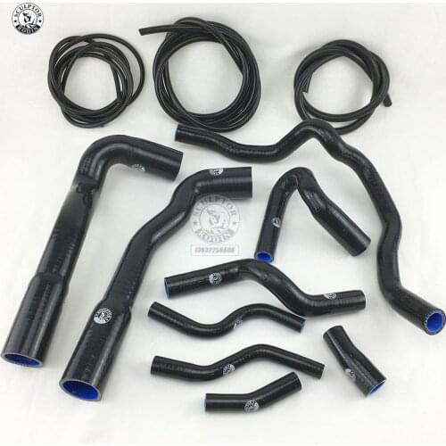 Silicone Radiator Hose Silicone Coolant Hose Kit + Vacuum Hose KitFor BMW E36 M3 325i 316i 1992~1999 (European Model) 12PCS)