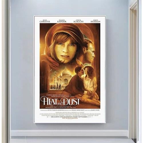 V0968 Heat and Dust (2) Vintage Classic Movie Wall Silk Cloth HD Poster Art Home Decoration Gift
