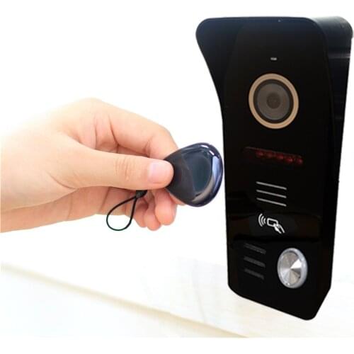 HomeFong Video Door Phone Doorbell Camera 1200TVL with RFID Card for Video Intercom Day Night Vision Waterproof