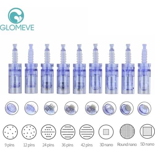 10/50/100pcs Disposable Needle Cartridge Replacement Tip for Electric Auto Microneedle Derma Dr.Pen A6 Nutrition Input Skin Care