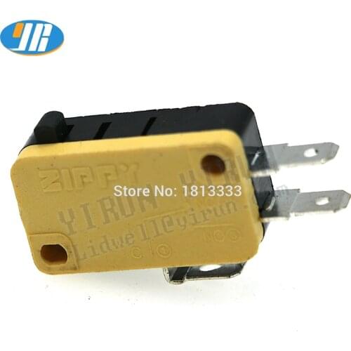 100pcs/lot 3pin ZIPPY Micro Switches 3 terminals microswitches for Arcade push button
