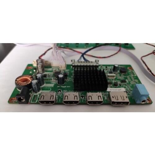 For 4K display driver panel JRY-W9UHD-NV2 with LCD MV238QUM-N20 direct point screen