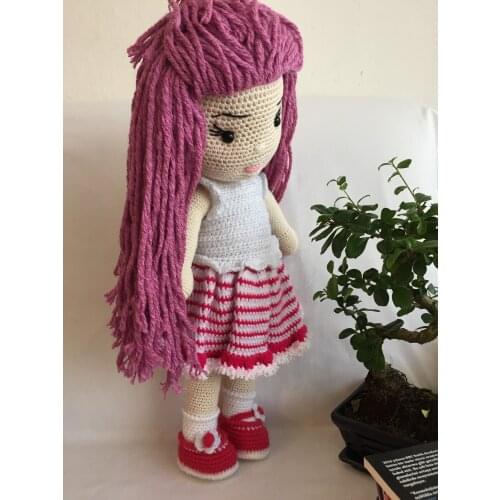 SERESSTORE Amigurumi Dolls and Doll Sweet Bear Lovely Gift Birthday Special Gift Kids and Adults Handmade Organic