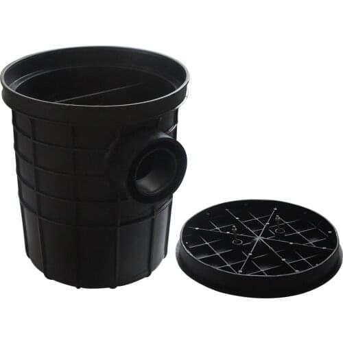 Trap kitchen interceptor wastewater treatment factory restaurant wastewater tool oil wastewater seperator black plastic Grease