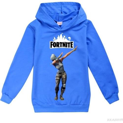 Fortnites New Game Cartoon Boys Hoodies Children Long Sleeve Girls Hoodie Kids Clothing 4-15Y