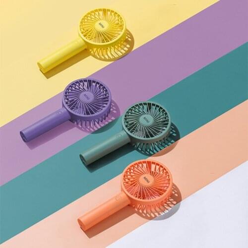Handheld Portable Charging Mini Fan Student Travel Can Clip Mobile Phone USB Wind Scroll Artifact