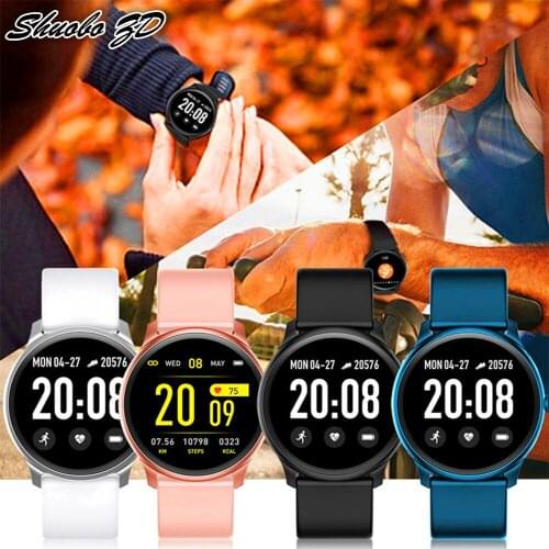 New KW19 Smart watch Women Bracelet Heart rate monitor Men Sport Smartwatch Message reminder Fitness tracker For Android and IOS