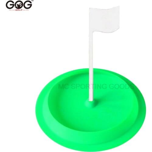 All-Direction Golf Putting Cup Soft rubber Practice Putter Hole green flag Training Tool Indoor Outdoor