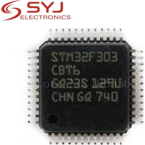 1pcs/lot STM32F303CBT6 STM32F303 QFP-48 In Stock