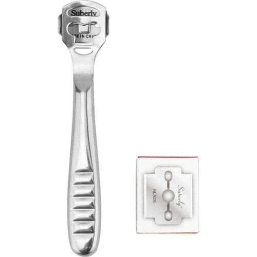 Hand Foot File Care Corn Cuticle Remover Shaver Blade Smooth Feet Pedicure Callus Skin Remover Care Tool 10Pcs Shaving Blades