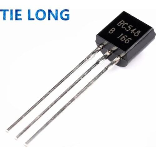 100pcs/lot BC548B BC548 548B TO-92 new original In Stock