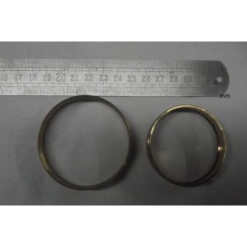 2 pcs Alto sax repair parts Brass unpainted