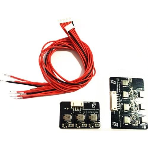 2s - 8s 1.2A Li-ion Lifepo4 Lithium BMS Active Balancing Equalizer Inductive Energy Transfer Board BMS 3s 4s 5s 6s 7s