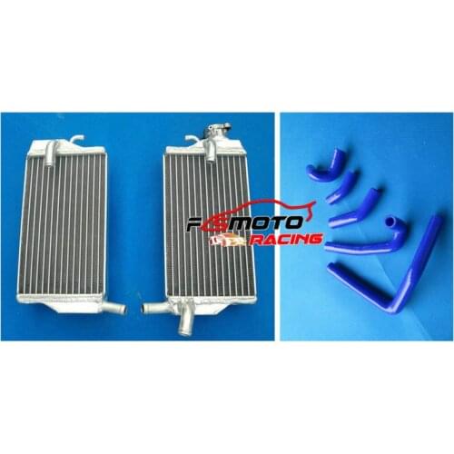 Aluminum Radiator + Silicone radiator Hose For Honda CR250 CR250R CR 250 R 2002 2003 2004 CR-250 250R 02 03 04