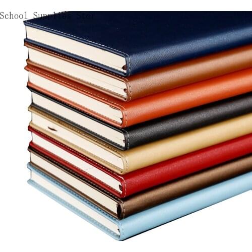 A5 Notebook Gift Box Set PU Leather Business Notepad with Pen Office Culture and Education Handbook Gift School Supplies