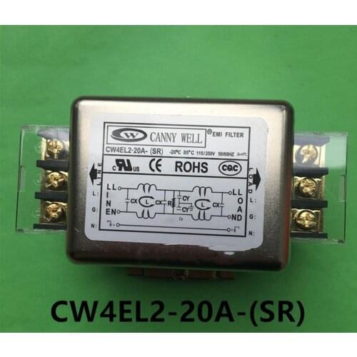 Two-stage power filter CW4EL2-20A-(SR) terminal platform guide rail CW4EL2-20A