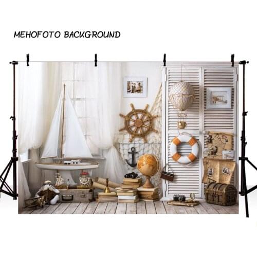 MEHOFOTO Photography Backdrops Marine Supplies Vinyl Photo Background Custom Photographic Studio Newborn Portrait Background