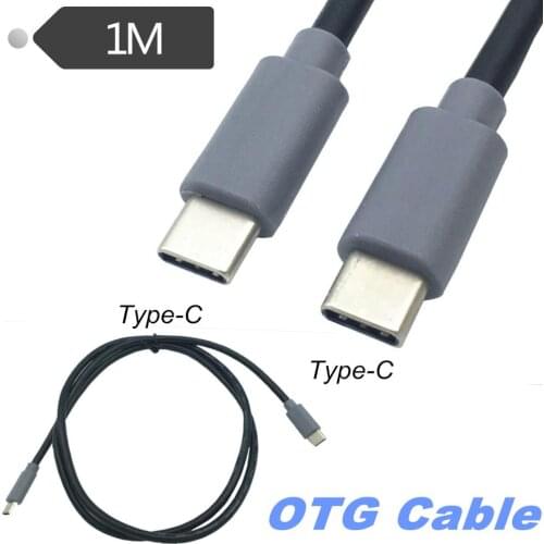TYPE-C to TYPE-C LeTV Type-C mobile phone charging line OTG transfer line 25CM / 1M