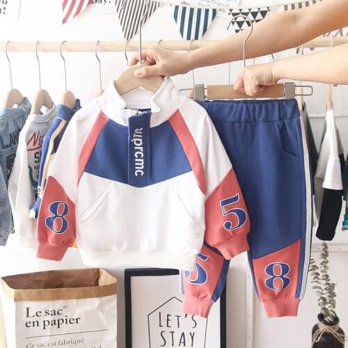 Toddler Girl Clothes Children Clothing Autumn Boy Suit New Style 1-6 Years Old Long SleeveTwo-Piece