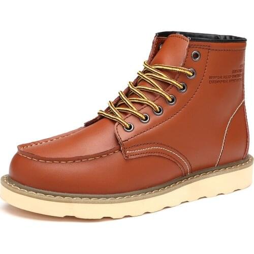 Shoes for Men With Free Shipping Martens Ankle Western Boot for Winter Casual Stylish Social Genuine Ankle Boots