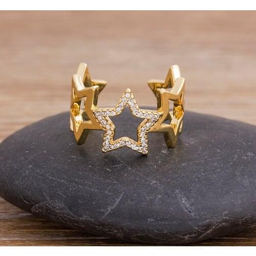 New Arrival Fashion Shiny Hip Hop Rings for Men wowen Copper CZ Crystal Punk Rings Fine Engagement Dance Party Jewelry Gift