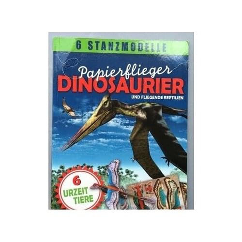 Parent Child Kids Education Toys Cute Picture Dinosaur Intelligence Popular Science German Learning Reading Model Book Age 5 Up