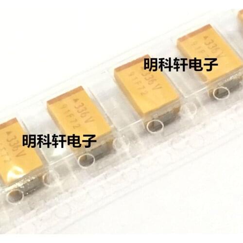 Original new 100% SMD tantalum capacitor TAJD336K035RNJ D Type 33UF 35V 7343 (Inductor)
