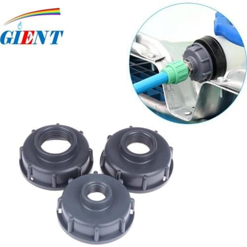 IBC Tank Valve Replacement Adapter Durable Water Tank Fittings S60X6 Thread to 1/2" 3/4" 1" Garden Hose Connector