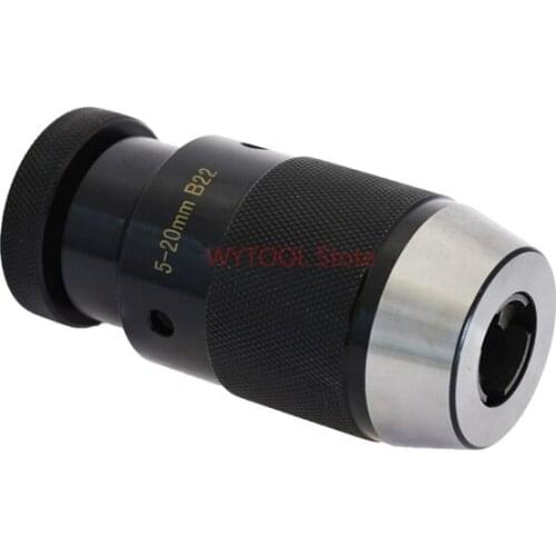 Self-Tightening Drill Chuck Light Heavy Duty Self-Locking Milling Chuck B16 Precisio Drill Bit Hand Drill B10