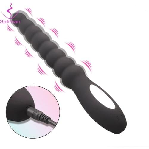 10 Speed Anal Vibrator Dual Motor Butt Plug USB Charge Male Vibrating Anal Dildo Prostate Massager For Couples Unisex Sex Toys