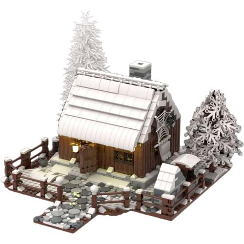 1434+Pcs Forest Sakura Elves Three Storey Tree House Bricks Architecture MOC Model DIY Building Block Kits