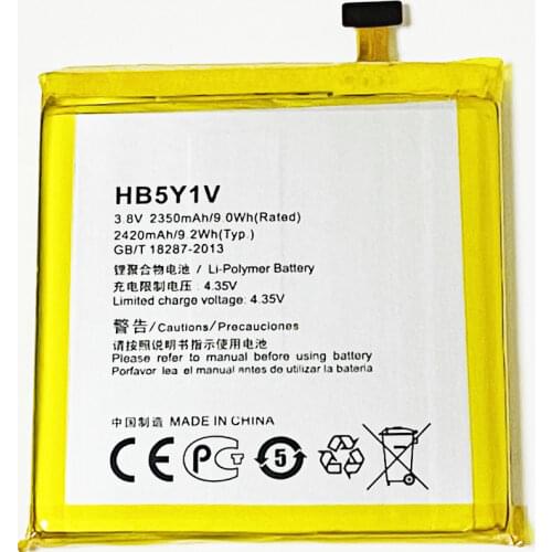 3.8V 2420mAh HB5Y1HV For Huawei Ascend P2 P2-6011 EMOBILE STREAM X GL07S Battery