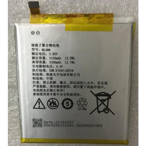 3300mah Original size replacement battery for Lenovo Z5 L78011 L78012 BL288 Phone battery