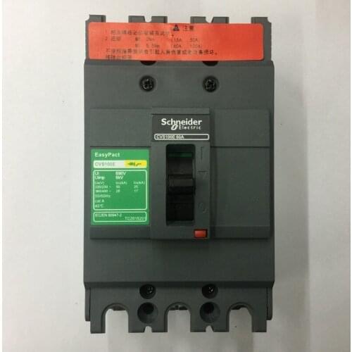 Schneider electric CVS Molded-Case Circuit Breakers Switch MCCB CVS100E 3P/3d 4P/3d TMD15A-100A 25KA at 380/415V