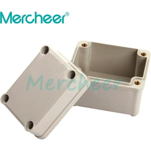 DIY ABS plastic storage distribution waterproof boxes enclosure for electrical 50*65*55mm