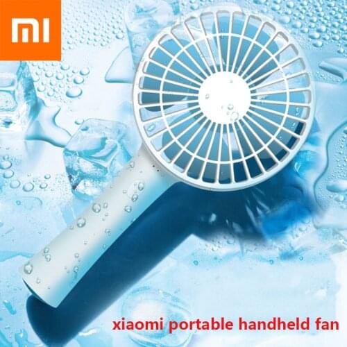 Xiaomi Youpin Handheld Fan Mini Charging Small Portable Handheld Fan USB Rechargeable Fan Big Wind Office Home Outdoor Travel