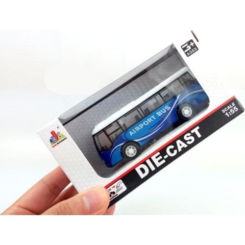 Alloy pull back 1:55 minibus model,childrens bus toy,school bus ambulance,wholesale and retail free shipping