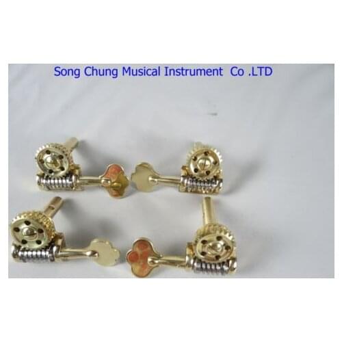 1set of Germany style double bass machine head pegs 3/4-4/4