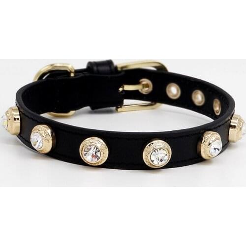 New Arrival None Cn(origin) Collars Print Leather All Seasons Collars, Harnesses & Leads