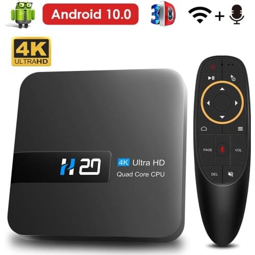 2020 Android TV Box Android 10 4K H.265 Media Player 3D Video 2.4G Wifi Smart TV Box 4K Android Set top box