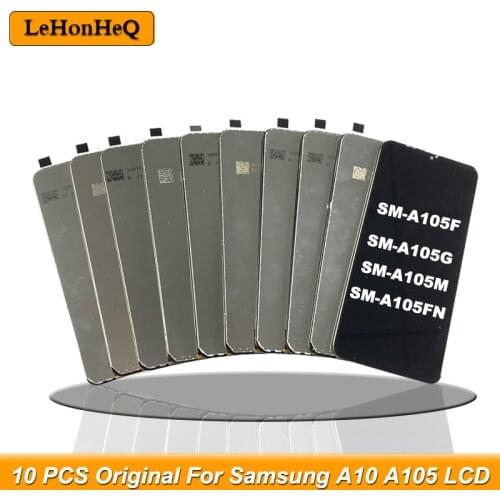 6.2" 10 Piece OLED For Samsung Galaxy A10 LCD Screen replacement Digitizer Assembly Display 10PCS For Samsung A10 LCD